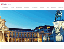 Tablet Screenshot of celina-tours.com